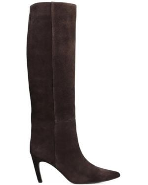 Lola Cruz Elizabeth 85 Knee-High Boots - Black