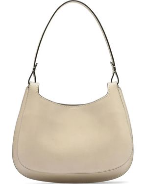 Officine Creative Schultertasche Aus Leder - Natur