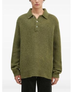 Norse Projects Rasmus Pullover Mit Polokragen - Grün