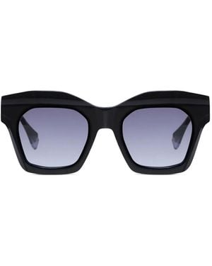 Gigi Studios Lunettes De Soleil Glaze À Monture Géométrique - Bleu