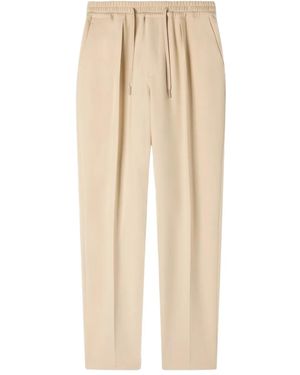 Sandro Drawstring-Fastening Pants - Natural
