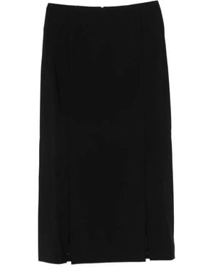 Rohe Slit-Detail Skirt - Black