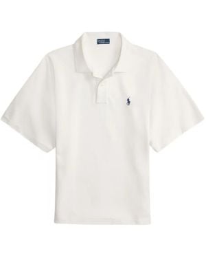 Polo Ralph Lauren Dolman-Sleeve Polo Shirt - White