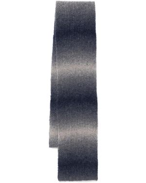 Etudes Studio Gradient-Effect Scarf - Blue
