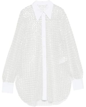 Niccolò Pasqualetti Marianne Embellished Shirt - White