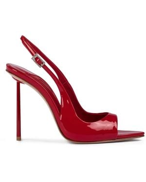 Le Silla Bella Slingback Court Shoes - Red
