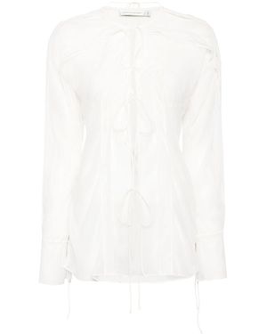 Christopher Esber Floating Sheer Top - White