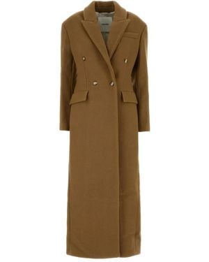 Nanushka Ferris Coat - Natural