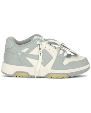 Off-White c/o Virgil Abloh Out Of Office Leather Trainers - White