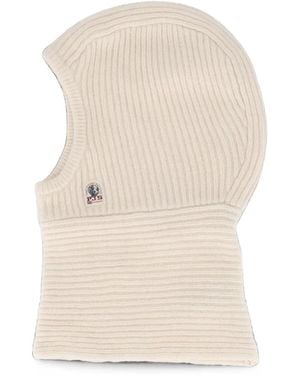 Parajumpers Vinica Knitted Balaclava Hat - White