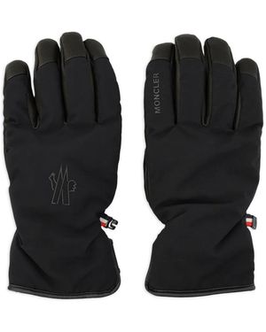 Moncler Handschuhe Mit Logo - Schwarz