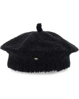Helen Kaminski Tilda Bouclé-Knit Beret - Black