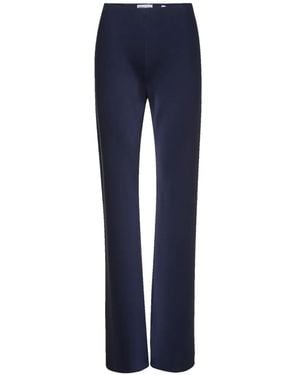 Veronica Beard Braddock High-Waist Trousers - Blue