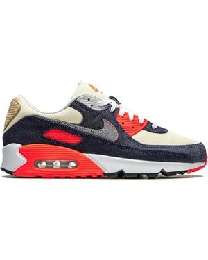 Nike X Denham Air Max 90 Trainers - Red