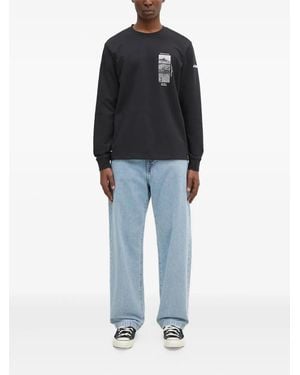 adidas Nattional Geographic Long-Sleeve T-Shirt - Black