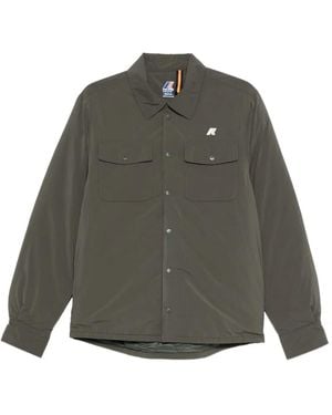 K-Way Flap-Pocket Shirt - Grey