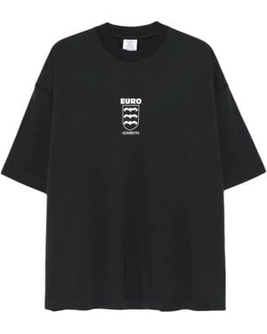 Vetements T-Shirt Con Logo - Nero