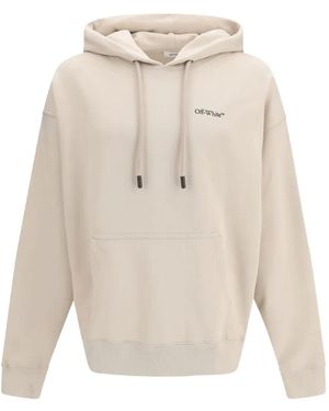 Off-White c/o Virgil Abloh Arrows Logo-Print Hoodie - White