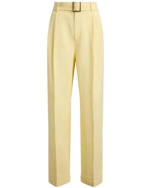 Polo Ralph Lauren Belted Pants - Yellow