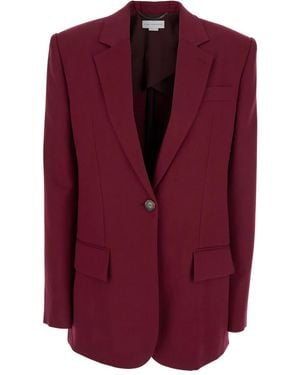 Stella McCartney Single-Breasted Blazer - Purple