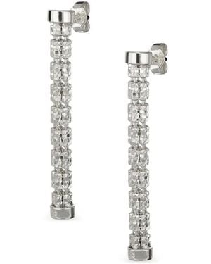 Desmo Infinity World Drop Earrings - Weiß