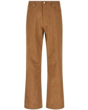 A.P.C. Arno Wide-Leg Jeans - Natural