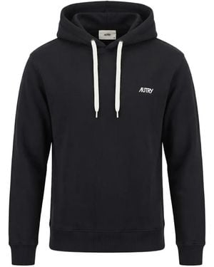 Autry Sudadera Con Capucha Y Logo - Azul