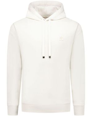 Jacob Cohen Logo-Patch Hoodie - Natural