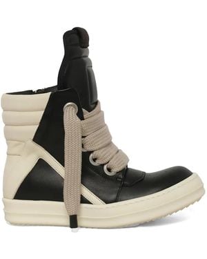 Rick Owens Geobasket Trainers - White