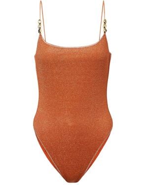 Oséree Glazed Lumiere Maillot Badeanzug - Braun
