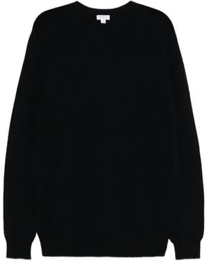 Sunspel Pull En Laine - Noir