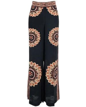 Ba&sh Valla Broek Met Print - Zwart