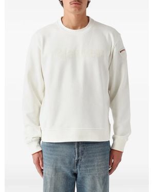 Blauer Crosby Logo-Patch Jumper - White