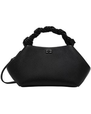 Ganni Bolso shopper Bou pequeño - Negro
