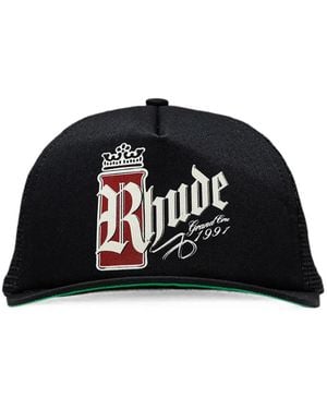 Rhude Fumar 91 Trucker Baseball Hat - Black