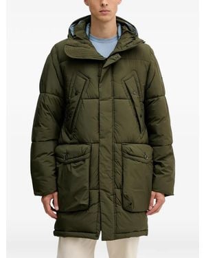 Paul Smith Hooded Padded Jacket - Green