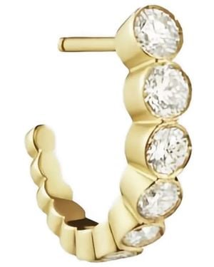 Sophie Bille Brahe Pendientes Petite Boucle en oro amarillo de 18 ct con diamantes - Metálico