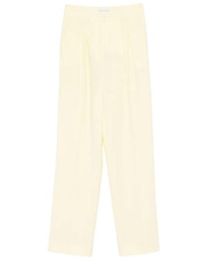 Manuel Ritz Pleated Pants - White