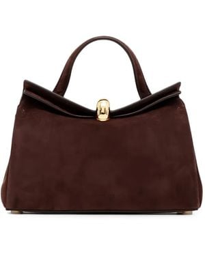 Jacquemus Kleine The Valérie Shopper - Bruin
