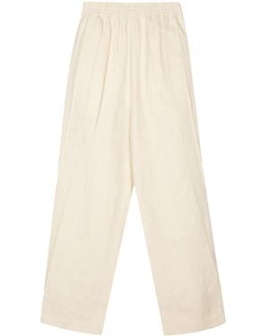 Colville Fred High-Waist Loose-Cut Pants - White