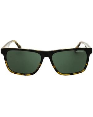 Kenneth Cole Rectangle-Frame Sunglasses - Green
