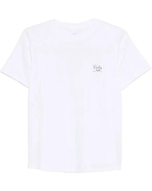 Varley Camiseta con estampado de tenis - Blanco