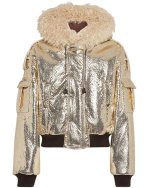 DSquared² Paradise Puffer Bomber - White