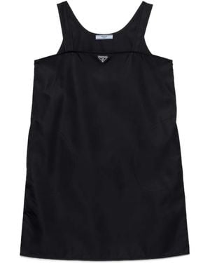 Prada Re-Nylon Mini-Dress - Black