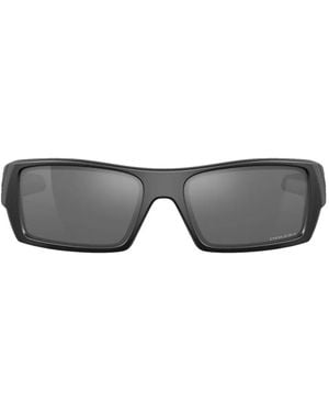 Oakley Gascan Rectangle-Frame Sunglasses - Grey