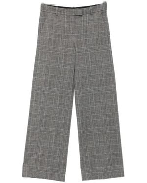 Circolo 1901 Prince Of Wales Check Pants - Gray