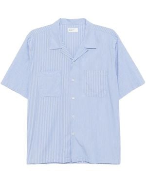Universal Works Sal Road Hemd - Blau