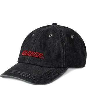 Carrera Curved Visor Mica Hat - Black
