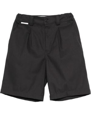 GR10K Pleated shorts - Negro