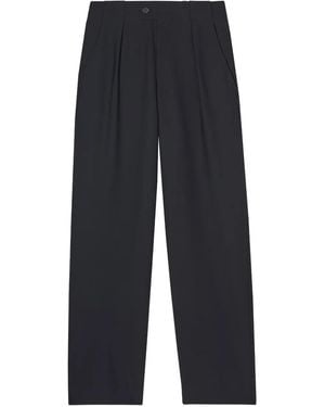 Closed Mawson Pleated-Pocket Trousers - Blue